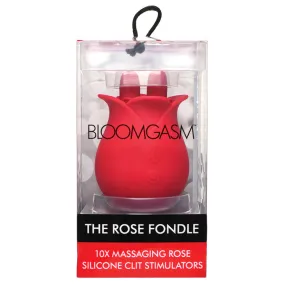 10X Fondle Massaging Rose Silicone Clit Stimulators 10X Fondle Massaging Rose Silicone Clit Stimulators