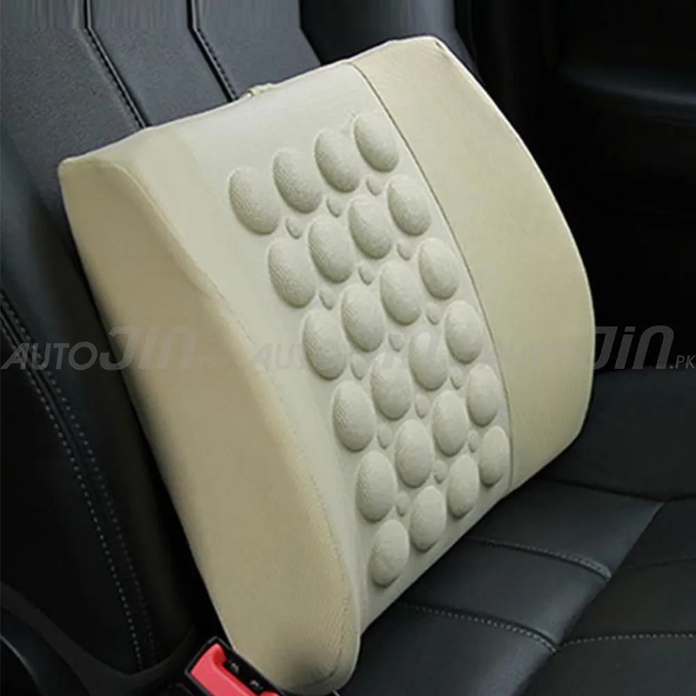 12v Lumbar Backseat Massager for Car - Beige