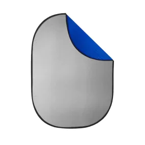 1.5x2m Collapsible Dual Side Background Board (Blue/Grey) 1.5x2m Collapsible Dual Side Background Board (Blue/Grey)