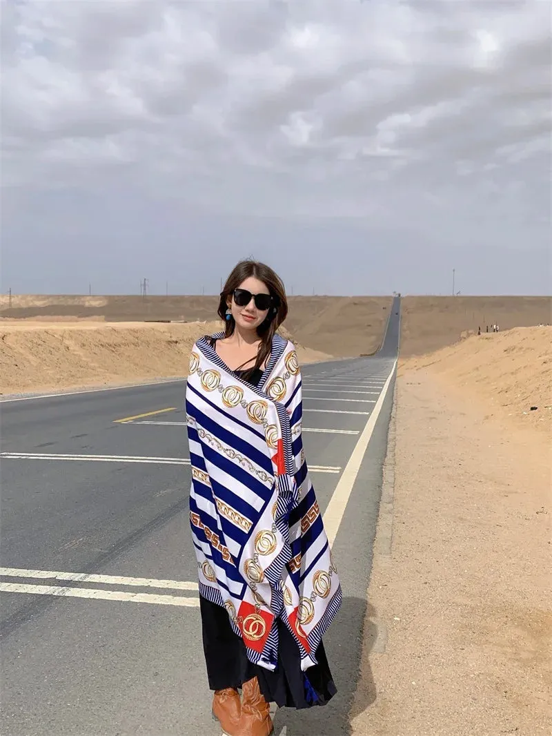 17 Styles 90x180cm Travel Beach Sunscreen Scarve Bikini Large Shawl Sarong Wrap Scarf Women Brazilian Swimsuit Bathing Cover-ups