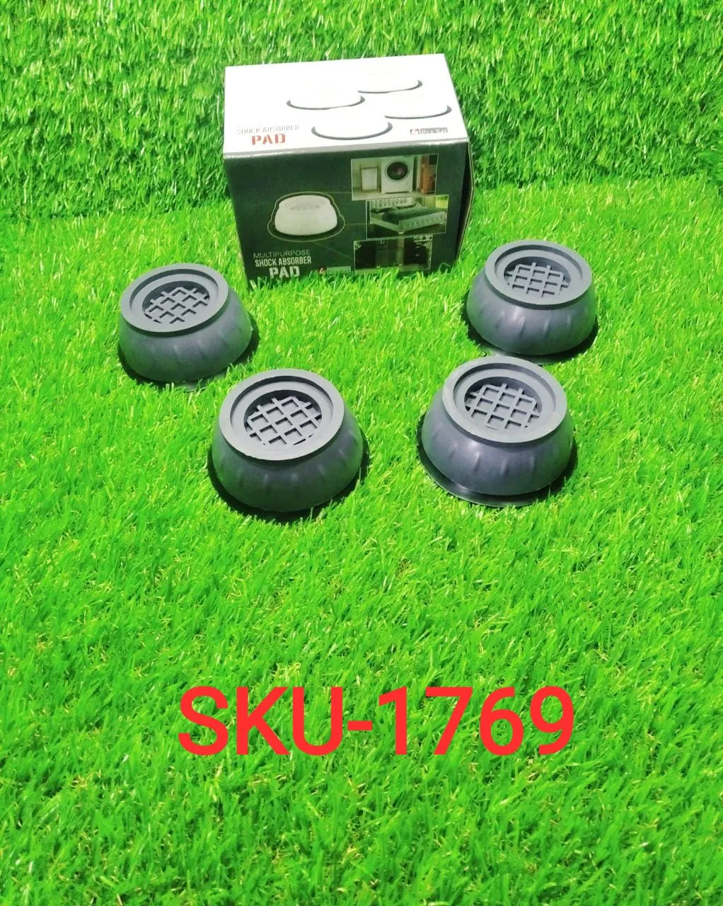 1769 Anti Vibration Pads with Suction Cup Feet