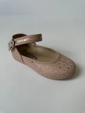 191/231 Metallic pink mary jane w/ankle strap 191/231 Metallic pink mary jane w/ankle strap