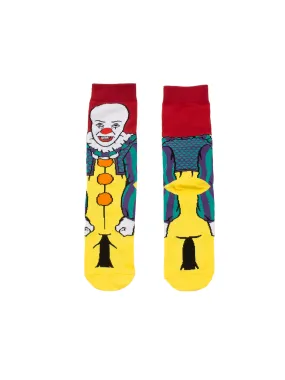 1990 Pennywise IT Clown Crew Socks 1990 Pennywise IT Clown Crew Socks