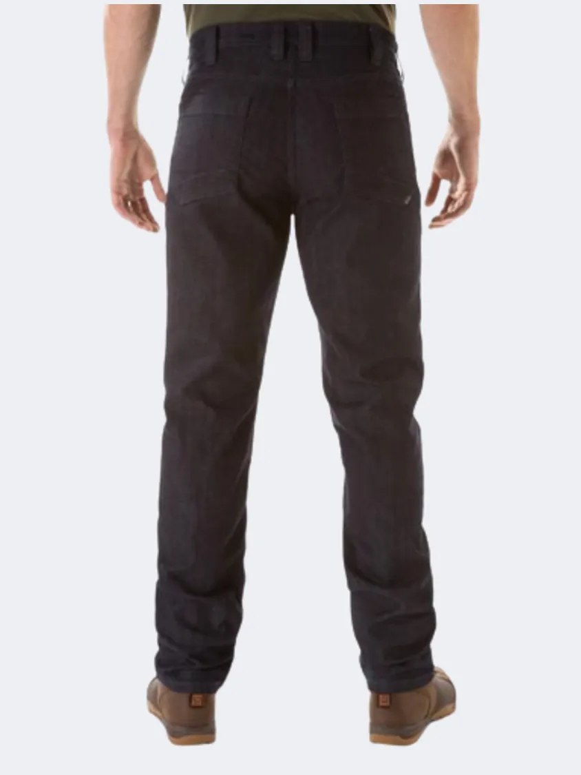 5-11 Brand Men Tactical Pant 74465-718 Defender-Flex Jean-Slim Indigo