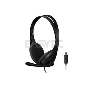 A4Tech HU-9 USB Adjustable Headband Rotatable Mic. Boom Light-Weight Design Headset A4Tech HU-9 USB Adjustable Headband Rotatable Mic. Boom Light-Weight Design Headset