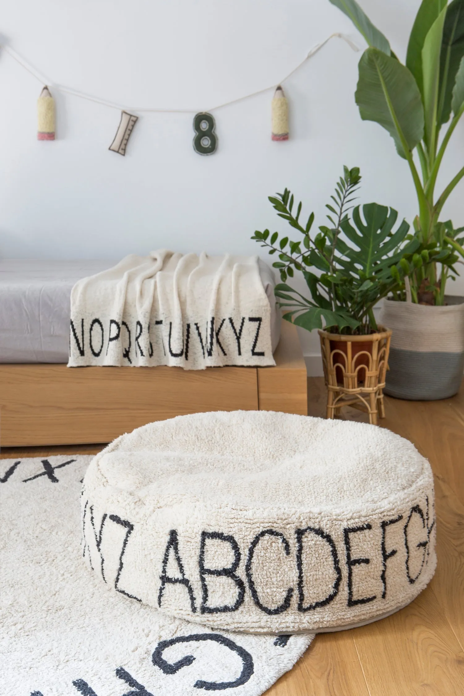 Abc Natural Pouffe
