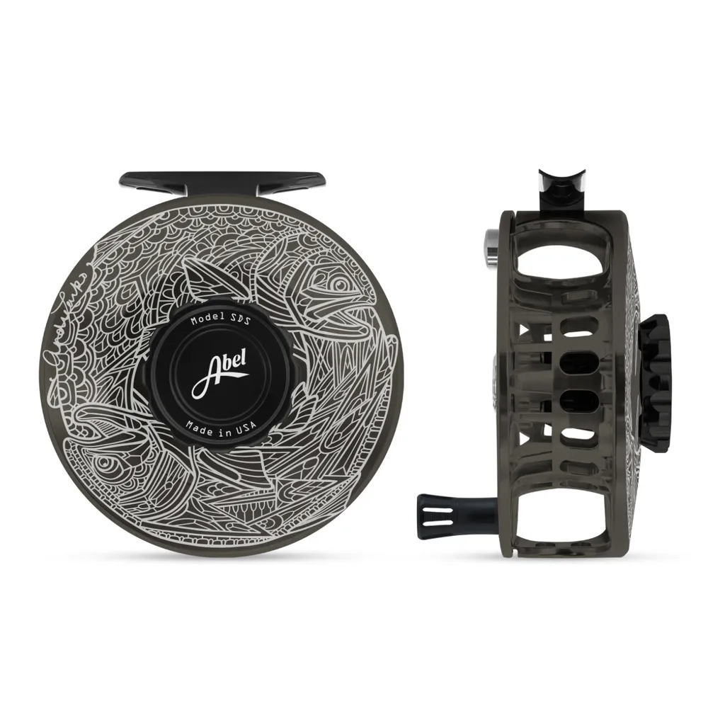 Abel SDS Solid 7/8, Satin Slate Grey Steelhead Duet