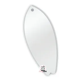 Acrylic Blank Clear Surf Board 75x30x2mm Acrylic Blank Clear Surf Board 75x30x2mm