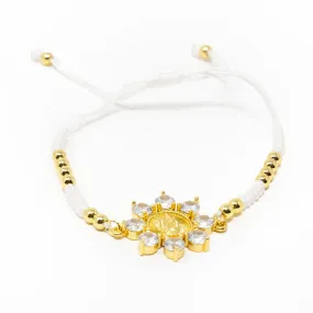 Adjustable CZ Saint Bracelet Adjustable CZ Saint Bracelet