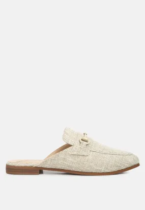 Akua Horsebit Embellished Mules Akua Horsebit Embellished Mules