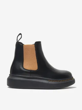 Alexander McQueen Kids Leather Chunky Chelsea Boots Alexander McQueen Kids Leather Chunky Chelsea Boots