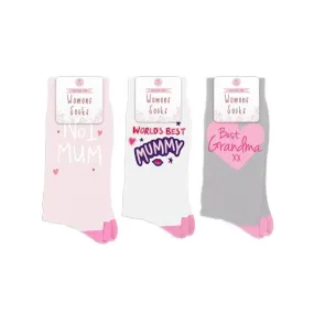 Amazing Mum Womens Socks One Size Amazing Mum Womens Socks One Size
