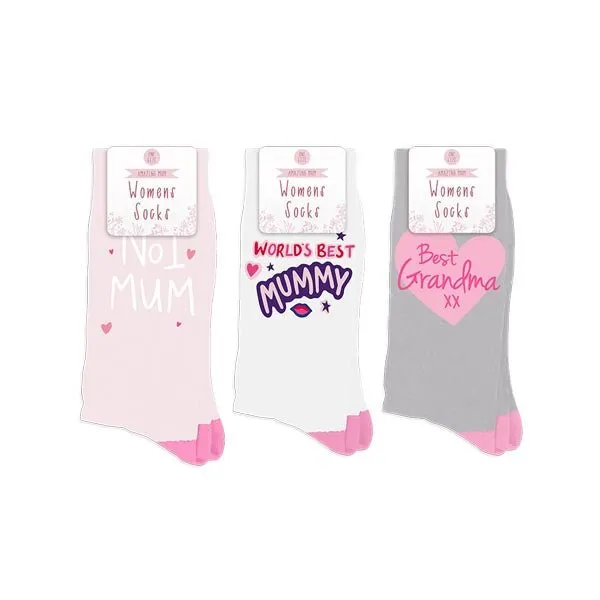 Amazing Mum Womens Socks One Size