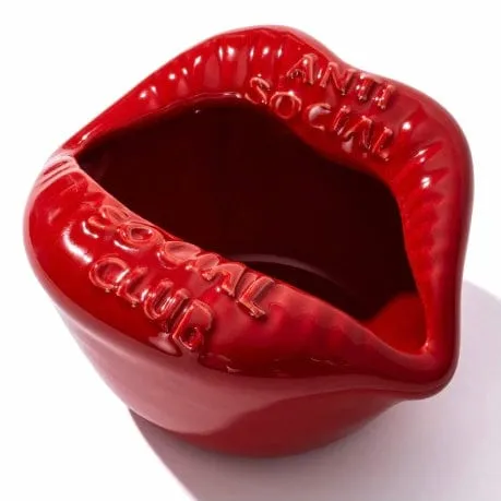 Anti Social Social Club Muse Ashtray (Red)