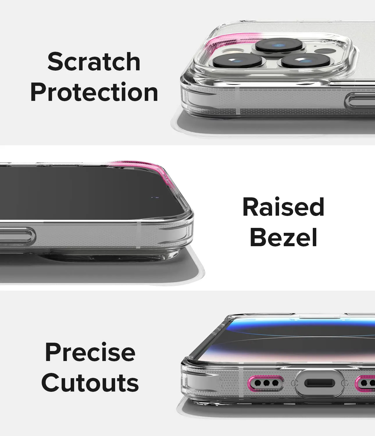 Apple iPhone 14 Pro Back Cover Case | Fusion - Matte Clear