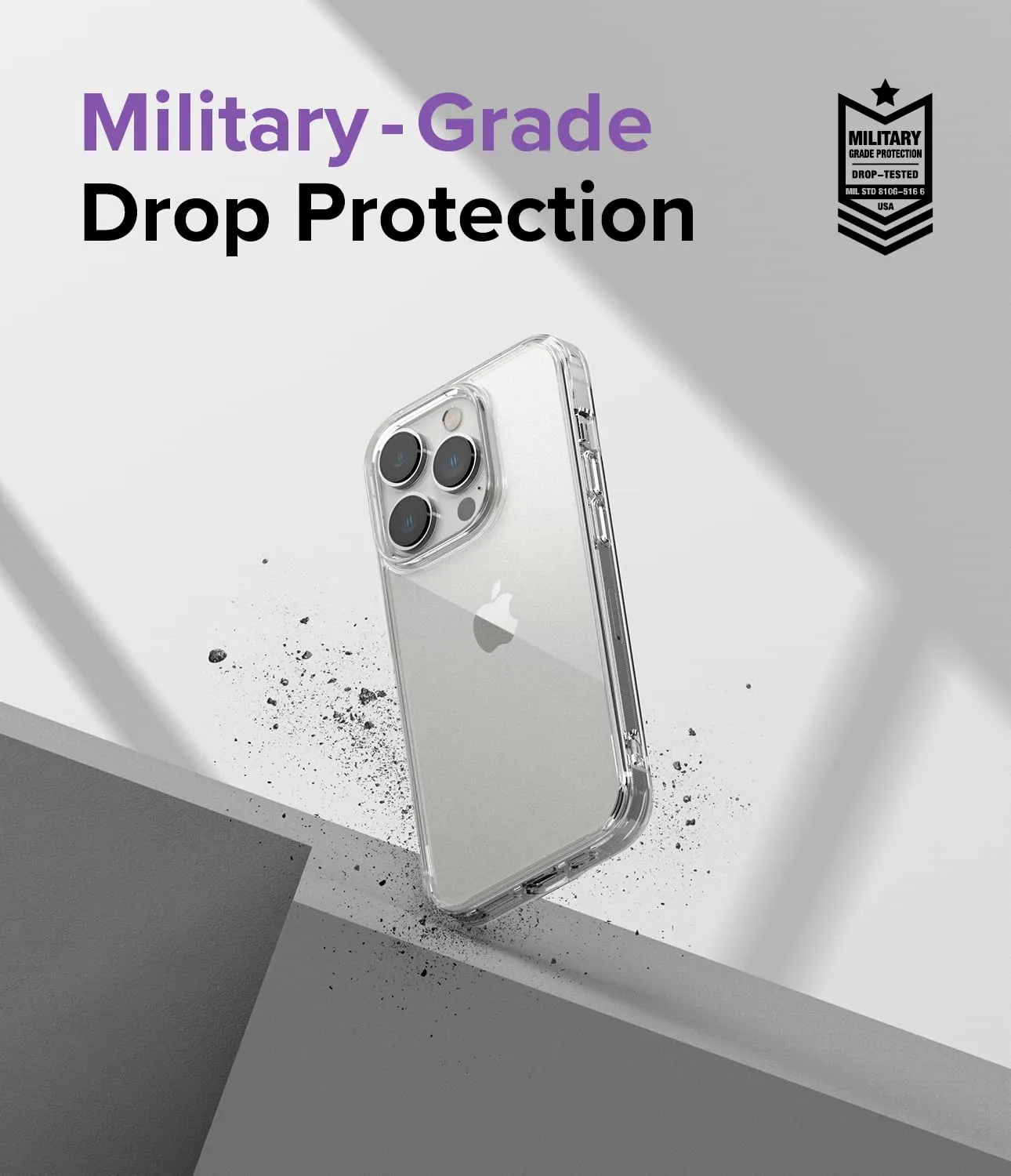 Apple iPhone 14 Pro Back Cover Case | Fusion - Matte Clear