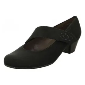 Ara Chelsea Black Nubuck Pump (Women's) Ara Chelsea Black Nubuck Pump (Women's)