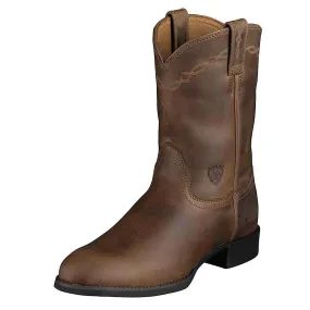 Ariat Men's Heritage Roper Distressed Brown Ariat Men's Heritage Roper Distressed Brown