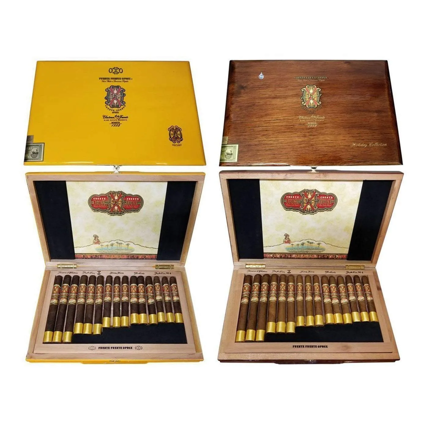 Arturo Fuente Opus X Destino al Siglo Maduro and Natural Collections