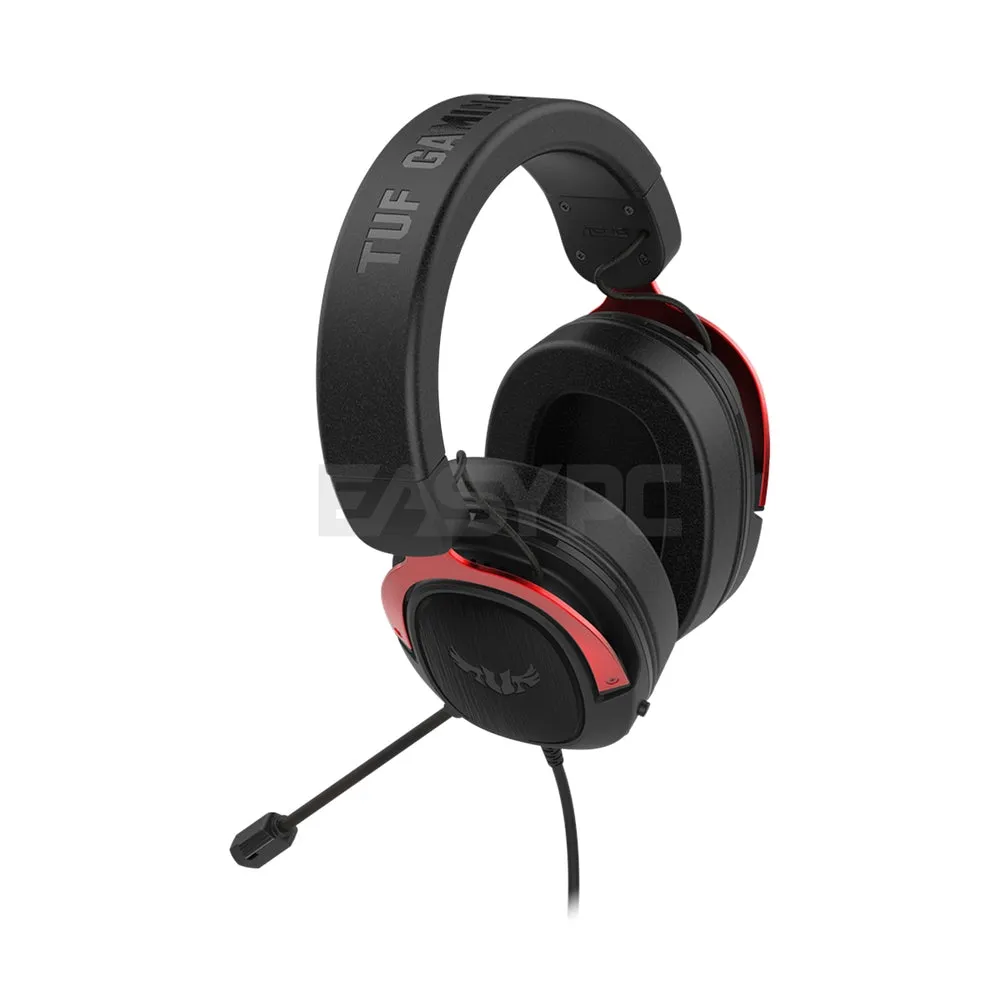 Asus TUF Gaming H3 7.1 Gaming Headset Gun Metal/ Red/ Silver