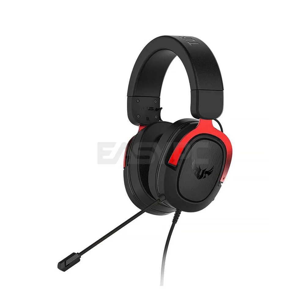 Asus TUF Gaming H3 7.1 Gaming Headset Gun Metal/ Red/ Silver