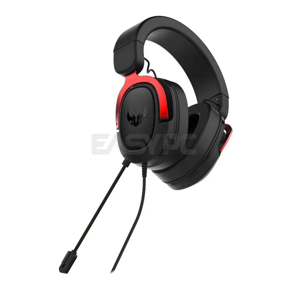 Asus TUF Gaming H3 7.1 Gaming Headset Gun Metal/ Red/ Silver