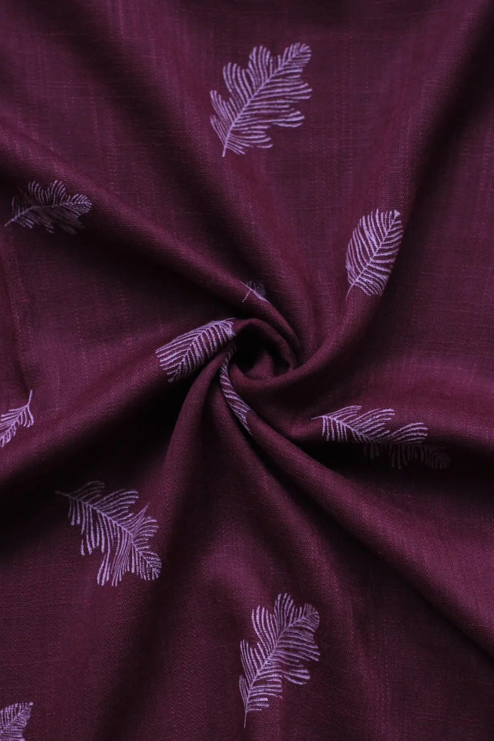 Azra Embossed Hijab - Deep Maroon