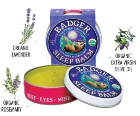 Badger Sleep Balm Tin .75oz Badger Sleep Balm Tin .75oz