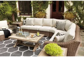 Beachcroft 4 Piece Outdoor Sectional Beachcroft 4 Piece Outdoor Sectional