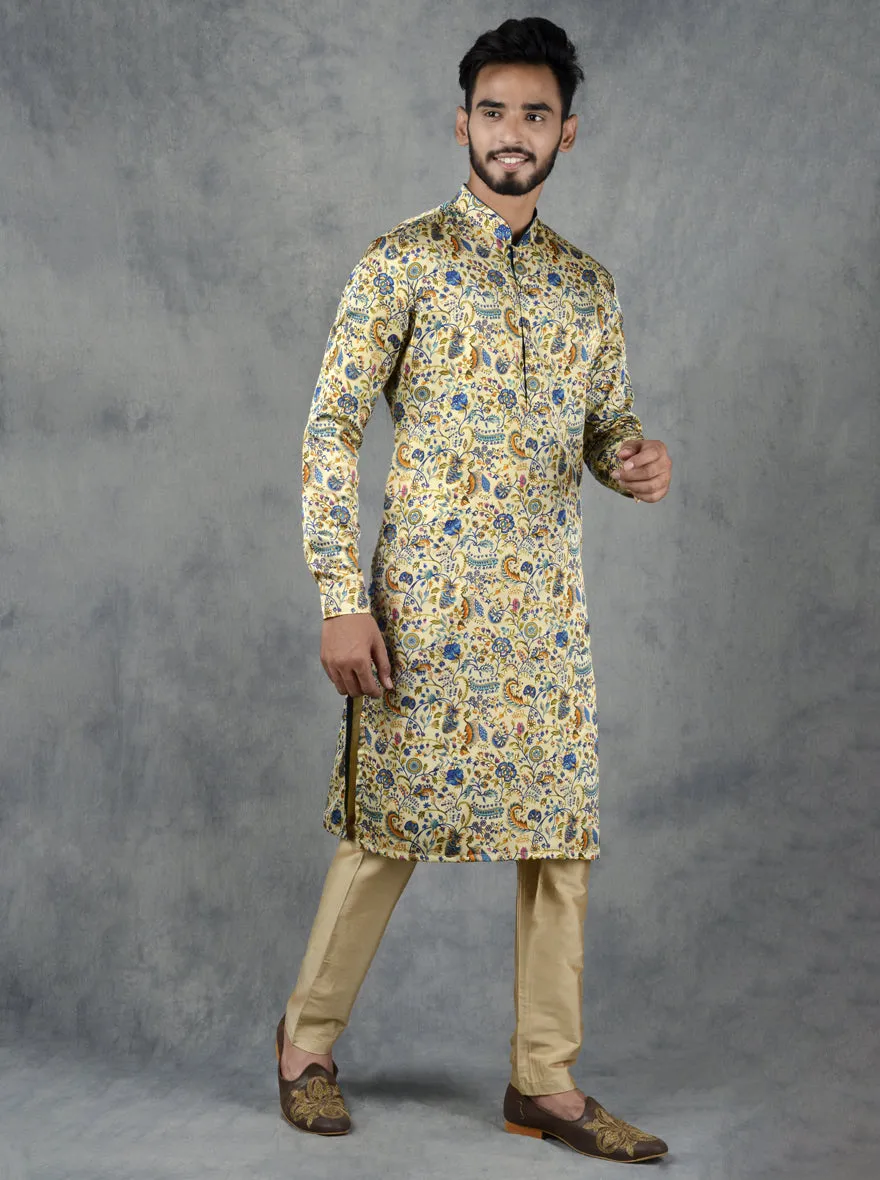 Beige Kurta Set | TULA
