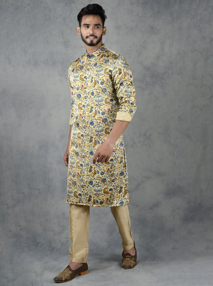 Beige Kurta Set | TULA