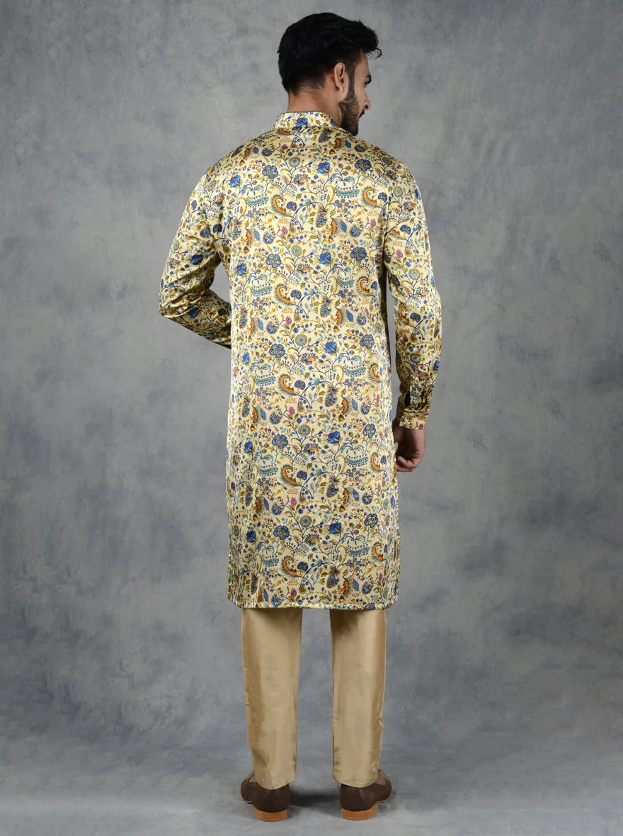 Beige Kurta Set | TULA