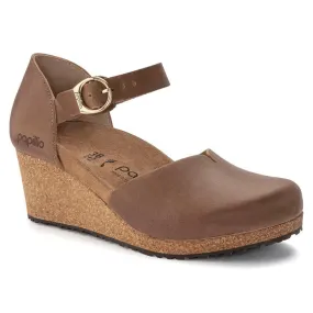 Birkenstock Women's Papillio Mary - Cognac Leather Birkenstock Women's Papillio Mary - Cognac Leather