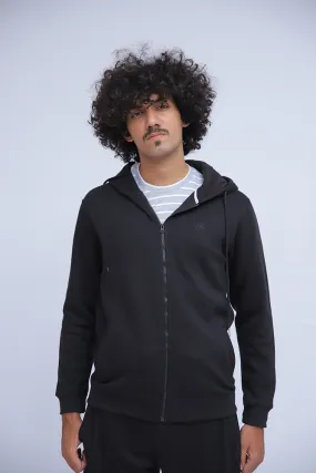 Black Zipper Hoodie Black Zipper Hoodie
