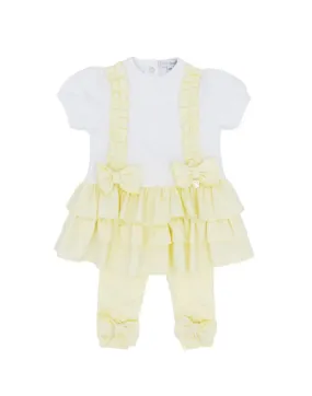 Blues Baby Girls Amalfi Collection Yellow Dress & Leggings Blues Baby Girls Amalfi Collection Yellow Dress & Leggings