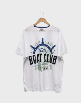 Boat Club Ocean Crew For Big & Tall Men T Shirt Boat Club Ocean Crew For Big & Tall Men T Shirt