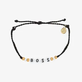 Boss Alphabet Bead Bracelet Boss Alphabet Bead Bracelet