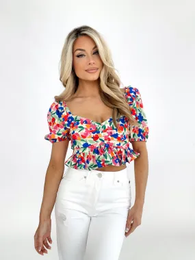 Bright Bloom Top Bright Bloom Top