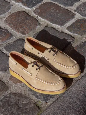 Bright Shoemakers, Native Boat Shoe, Mushroom Suede Bright Shoemakers, Native Boat Shoe, Mushroom Suede