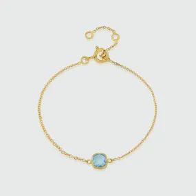Brooklyn Blue Topaz & Gold Vermeil Bracelet Brooklyn Blue Topaz & Gold Vermeil Bracelet