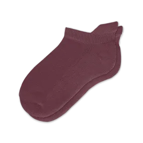 Burgundy Ankle Diabetic Socks Burgundy Ankle Diabetic Socks