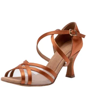 Capezio Paola Satin Social Dance 2.5" Latin Ballroom Shoes - BR4007W Womens Capezio Paola Satin Social Dance 2.5" Latin Ballroom Shoes - BR4007W Womens