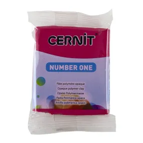 Cernit Number One Polymer Clay - Carmine 2oz (56g) block Cernit Number One Polymer Clay - Carmine 2oz (56g) block