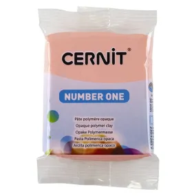 Cernit Number One Polymer Clay - English Pink 2oz (56g) block Cernit Number One Polymer Clay - English Pink 2oz (56g) block