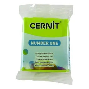 Cernit Number One Polymer Clay - Lime Green 2oz (56g) block Cernit Number One Polymer Clay - Lime Green 2oz (56g) block