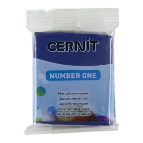 Cernit Number One Polymer Clay - Navy Blue 2oz (56g) block Cernit Number One Polymer Clay - Navy Blue 2oz (56g) block