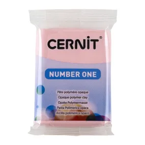 Cernit Number One Polymer Clay - Pink 2oz (56g) block Cernit Number One Polymer Clay - Pink 2oz (56g) block