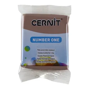 Cernit Number One Polymer Clay - Taupe 2oz (56g) block Cernit Number One Polymer Clay - Taupe 2oz (56g) block