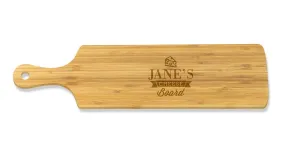 Cheese Long Bamboo Serving Board Cheese Long Bamboo Serving Board