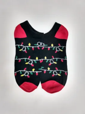 Christmas Lights Ankle Socks Christmas Lights Ankle Socks